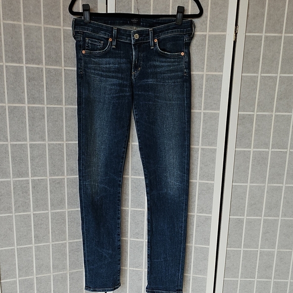 Citizens Of Humanity Denim - Citizens Of Humanity Dark Blue Skinny Jeans